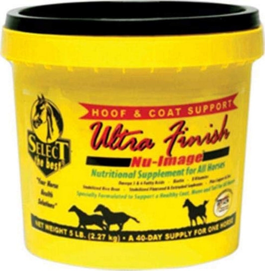 Select The Best Ultra Finish Nu-Image Hoof & Coat Support for Horse, 5 lb