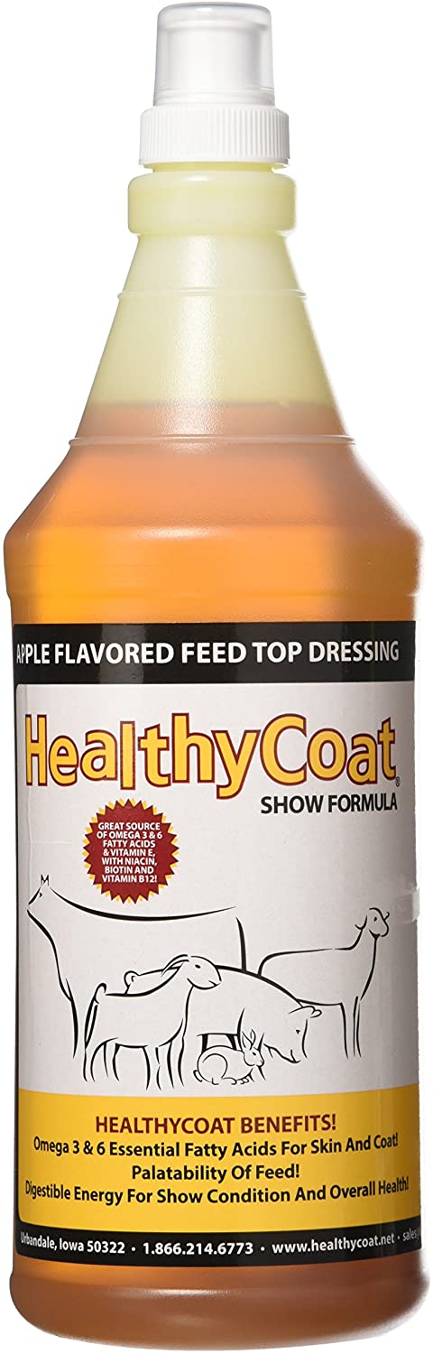 HealthyCoat Show Formula: Quart. Skin, Coat, Body Condition, Allergies, Immune System