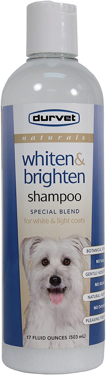 Durvet-Pet D-Naturals Whiten and Brighten Shampoo- Clear 17 Ounce