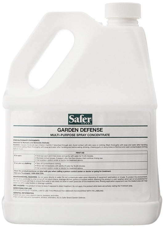 Safer Garden Defense Multi-purpose Spray Concentrate (1 Gallon)