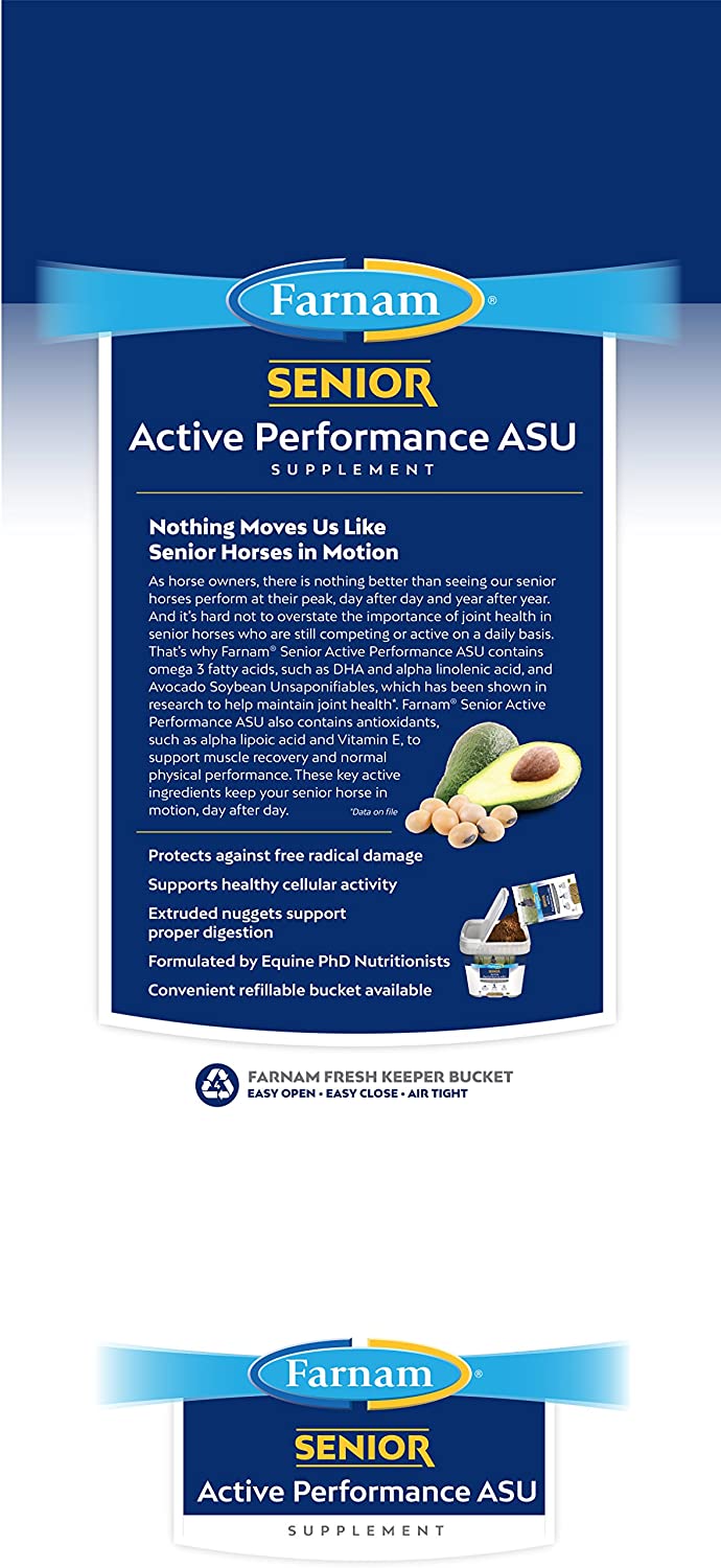 Farnam/Vpl Central Life Sciences Senior Active Performance ASU Supplement 3.75 lbs.