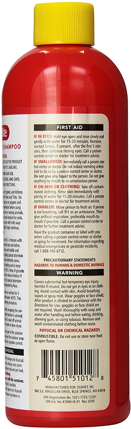 Durvet No-Bite Pet Shampoo 12oz.