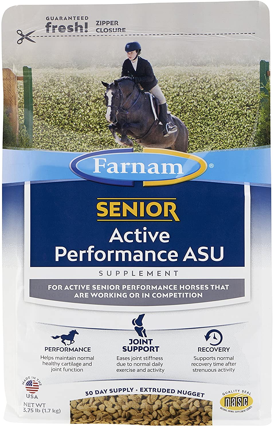 Farnam/Vpl Central Life Sciences Senior Active Performance ASU Supplement 3.75 lbs.