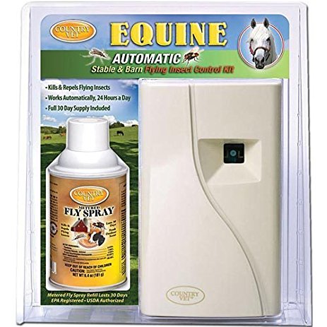 Country Vet Automatic Control Kit Mosquito & Fly Spray