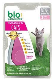 Bio Spot Active Care Flea & Tick Spot On For Cats (2.5 - 5 LBS)