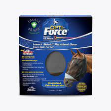 MannaPro Opti-Force Fly Mask-Warmblood Extra Large Size