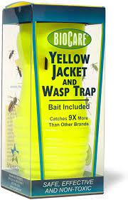 BioCare Yellow Jacket And Wasp Trap (Bait Included) Catches 9X More Than Other Brands