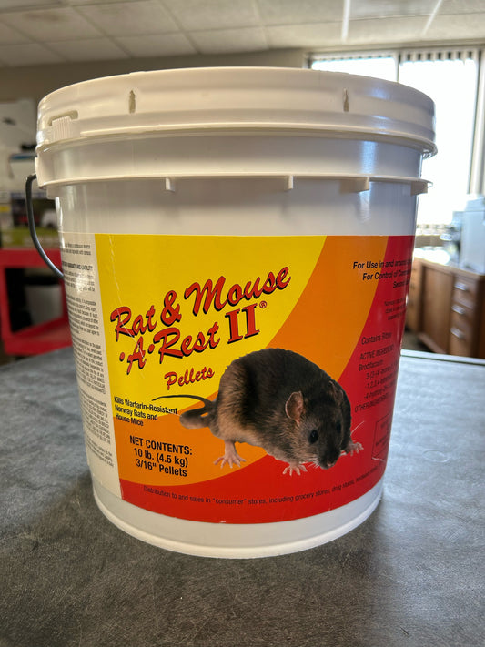 Rat & Mouse A Rest II Pellets (10 LBS)   3/16 Pellets